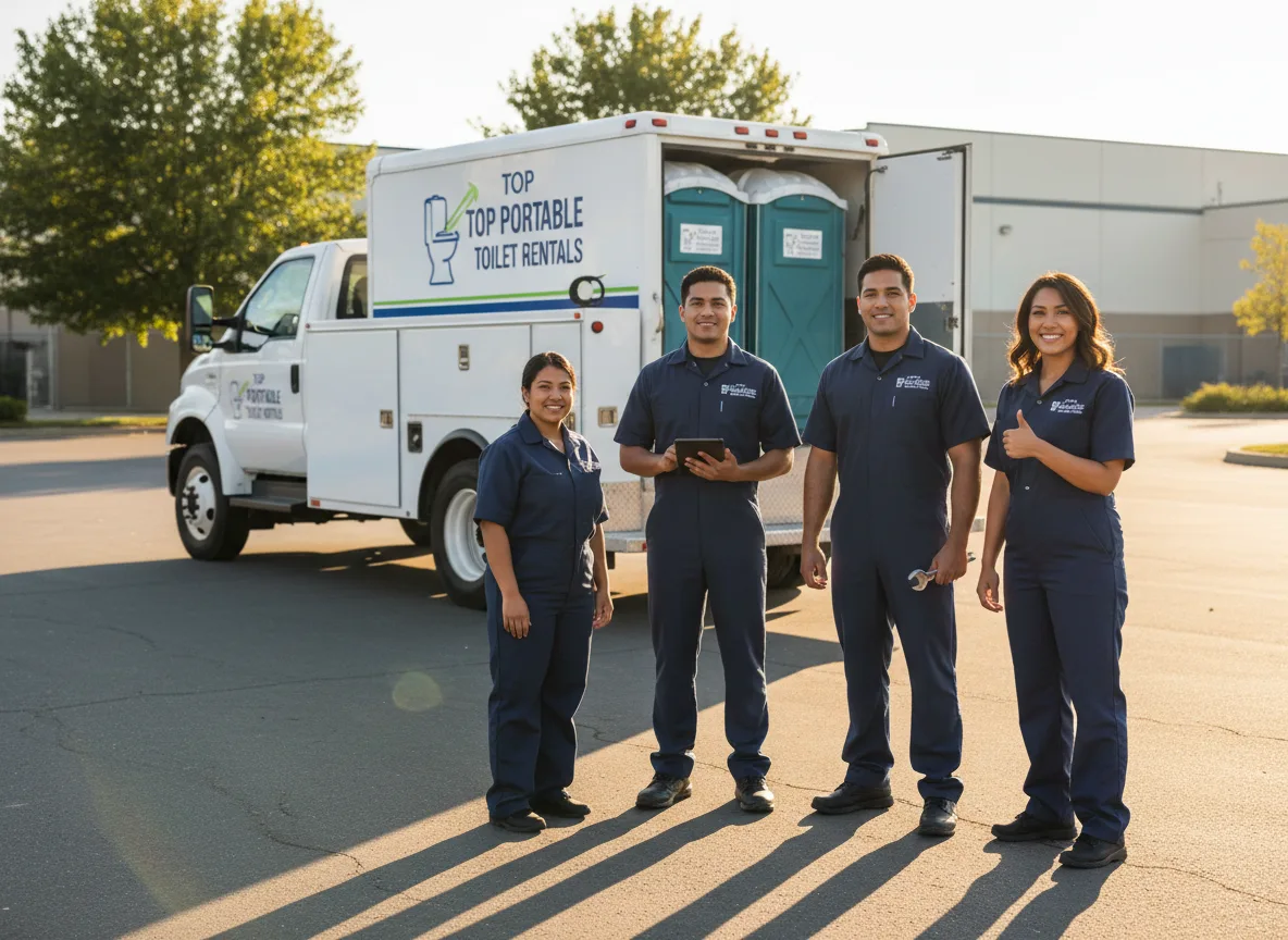 Short Term Porta Potty Rental company in Frierson, LA